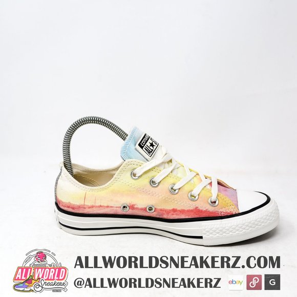 Converse Womens Chuck Taylor All Star OX Low Fire Cactus 551631C Sneaker… - Picture 3 of 6